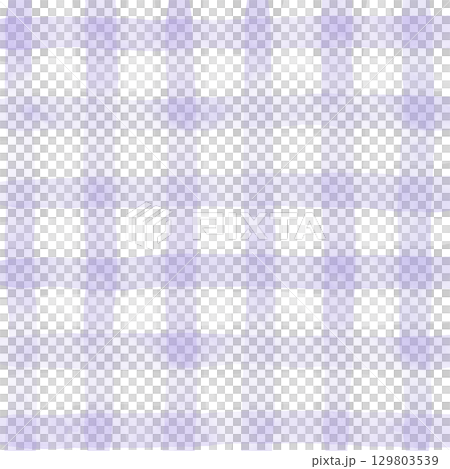 Purple White Plaid Gingham Madras Check Hand Drawn Background Pattern Overlay Purple White Plaid Gingham Madras Check Hand Drawn Background Pattern Overlay 129803539