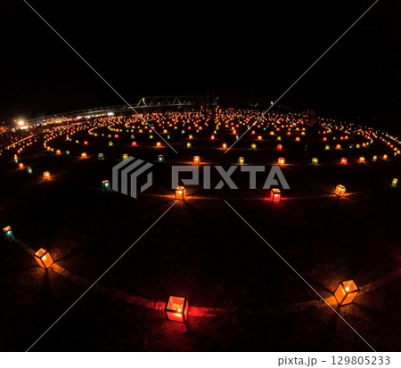 和渕夏祭りの灯篭 129805233