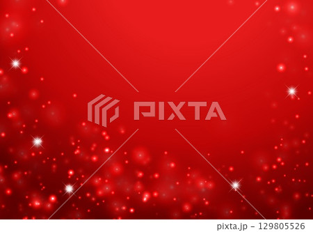赤色のきらきらした背景 赤色のきらきらした背景 129805526