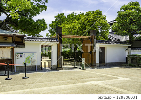岡山後楽園 正門 岡山県岡山市 岡山後楽園 正門 岡山県岡山市 129806031
