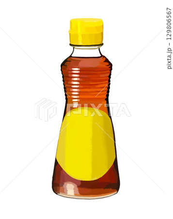 ごま油の瓶（文字なし） 129806567