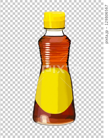 ごま油の瓶（文字なし） 129806567