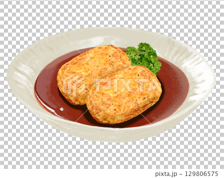 カニクリームコロッケソース付き(2個) カニクリームコロッケソース付き(2個) 129806575