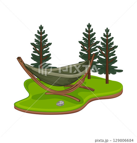 Illustration of Hammock 129806684