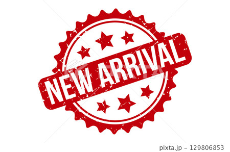 New Arrival Rubber Stamp. Red New Arrival Rubber Grunge Stamp Seal Vector Illustration - Vector New Arrival Rubber Stamp. Red New Arrival Rubber Grunge Stamp Seal Vector Illustration - Vector 129806853