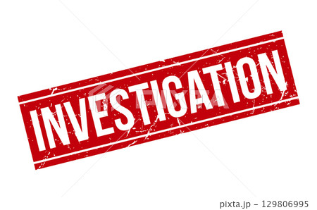 Investigation Rubber Stamp. Investigation Rubber Grunge Stamp Seal Vector Illustration - Vector 129806995