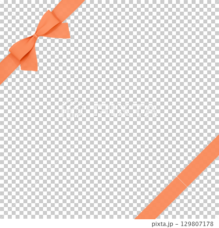 3D material_ribbon_orange 3D material_ribbon_orange 129807178