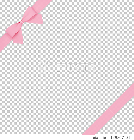 3D material_ribbon_pink 3D material_ribbon_pink 129807181