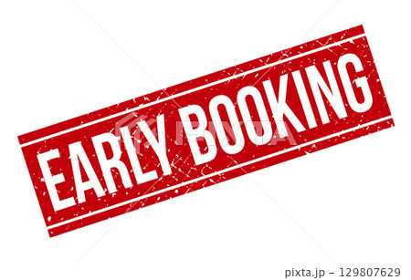 Early Booking Rubber Grunge Stamp Seal Vector Illustration Vector Early Booking Rubber Grunge Stamp Seal Vector Illustration Vector 129807629