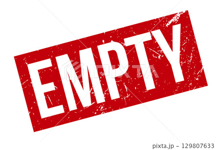 Empty Rubber Grunge Stamp Seal Vector Illustration Vector 129807633