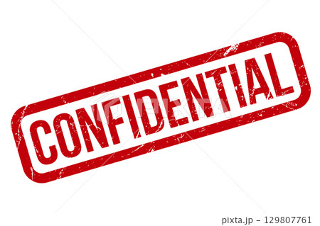 Confidential Rubber Stamp. Confidential Rubber Grunge Stamp Seal Vector Illustration - Vector Confidential Rubber Stamp. Confidential Rubber Grunge Stamp Seal Vector Illustration - Vector 129807761
