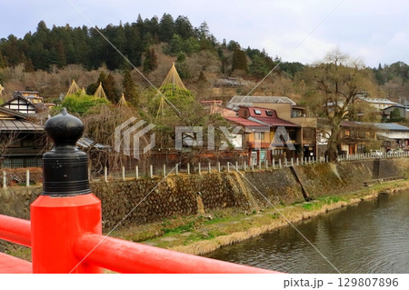 古い町並(飛騨高山) 古い町並(飛騨高山) 129807896