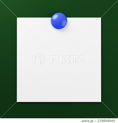 3D背景素材_磁石_紙 3D背景素材_磁石_紙 129808040