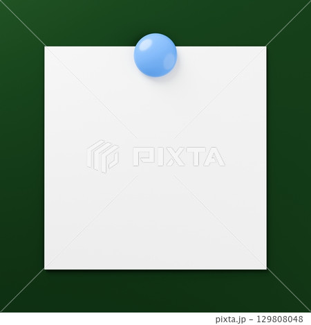 3D背景素材_磁石_紙 3D背景素材_磁石_紙 129808048