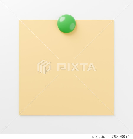 3D背景素材_磁石_紙 3D背景素材_磁石_紙 129808054