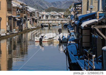 昔ながらのレトロな風景の漁師町舞鶴市吉原地区を撮影 昔ながらのレトロな風景の漁師町舞鶴市吉原地区を撮影 129808178