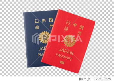透明背景（png）護照（日本） 129808229
