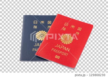 透明背景(png)護照(日本) 透明背景(png)護照(日本) 129808230