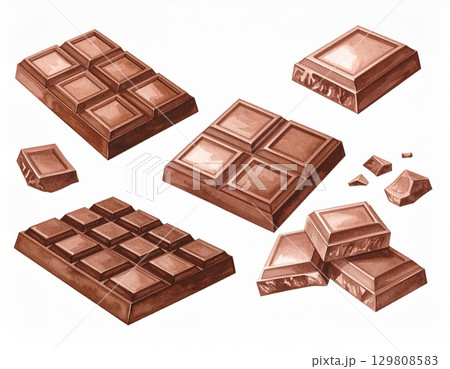 板チョコ 129808583