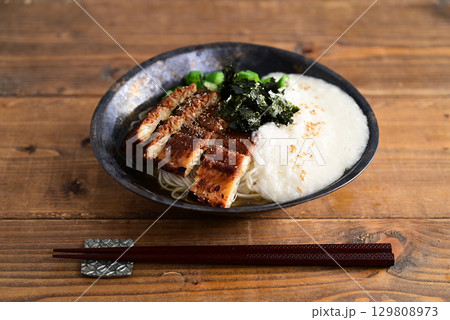 焼き穴子ととろろの素麺 129808973
