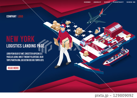 New York Logistics Landing page 129809092