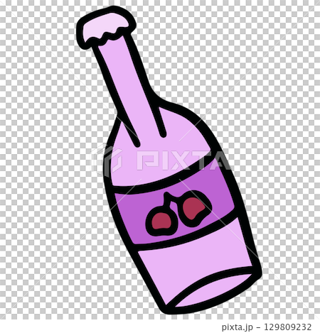 Hand drawn cherry champagne for sticker, drink menu, restaurant, bar, lunch, dinner, recipe, ingredients, supermarket, grocery, cuisine, cook book, party, celebration, weekend, holiday, picnic Hand drawn cherry champagne for sticker, drink menu, restaurant, bar, lunch, dinner, recipe, ingredients, supermarket, grocery, cuisine, cook book, party, celebration, weekend, holiday, picnic 129809232