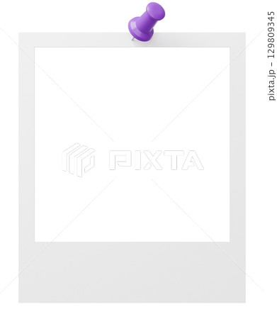 3D背景素材_画鋲_写真 3D背景素材_画鋲_写真 129809345