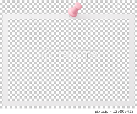 3D background material_thumbtack_photo 129809412