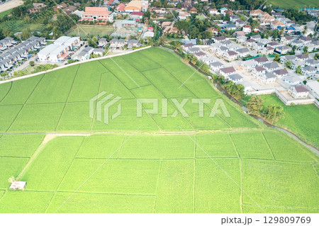 Land in San Sai district of Chiang Mai, Thailand. 129809769