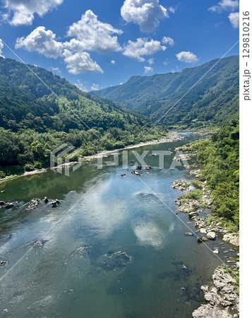 夏の四万十川 夏の四万十川 129810216