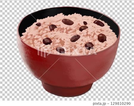 赤飯（赤黒椀） 129810290