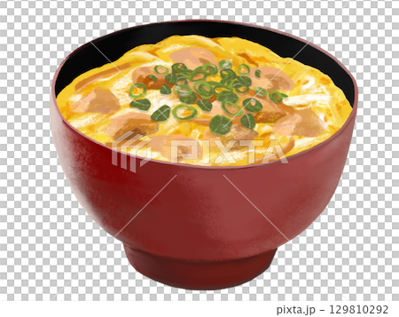 親子丼（赤黒椀） 129810292