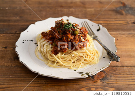 ミートソーススパゲティ 129810553