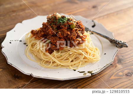 ミートソーススパゲティ 129810555