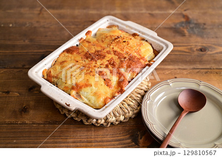 ミートソースポテトグラタン 129810567