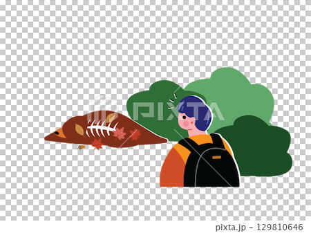 男子發現熊挖的土堆 129810646