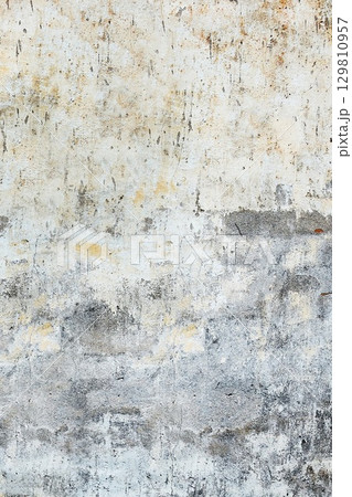 Concrete cement cracked wall texture                                                        129810957