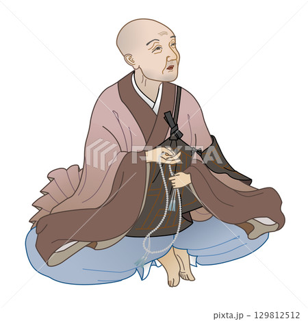 能因法師のイラスト　 129812512