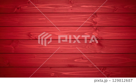 《AI画像》赤い木の板の背景素材 《AI画像》赤い木の板の背景素材 129812687