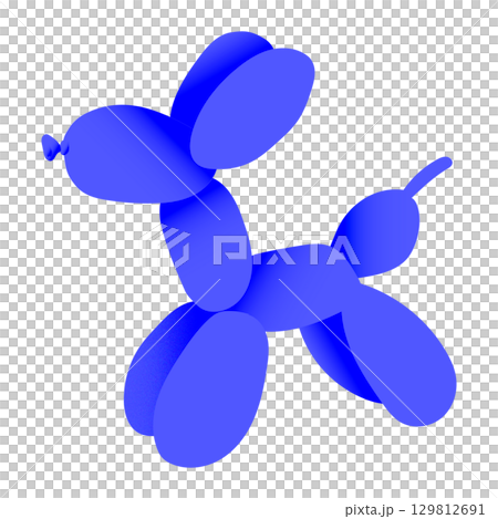 彩色氣球狗插畫。顏色可選。 | 氣球狗,氣球,狗,顏色 彩色氣球狗插畫。顏色可選。 | 氣球狗,氣球,狗,顏色 129812691