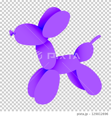 彩色氣球狗插畫。顏色可選。 | 氣球狗,氣球,狗,顏色 彩色氣球狗插畫。顏色可選。 | 氣球狗,氣球,狗,顏色 129812696