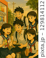 放課後の学生 129814112