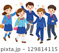 放課後の学生 129814115