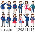 放課後の学生 129814117