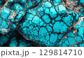 ターコイズの質感 / Turquoise Texture 129814710