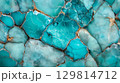 ターコイズの質感 / Turquoise Texture 129814712