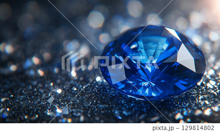 サファイアの質感 / Sapphire Texture 129814802