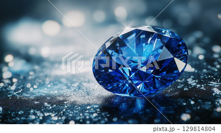 サファイアの質感 / Sapphire Texture 129814804