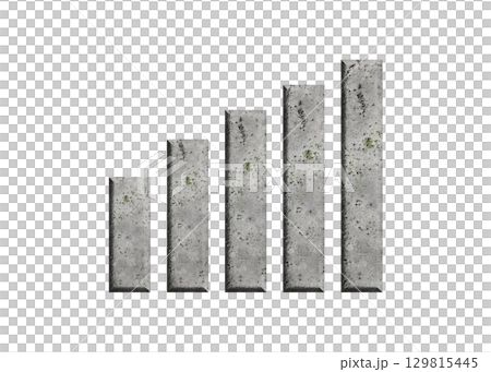 混凝土 Wi-Fi 標誌無線電波天線插圖圖示象形圖 129815445