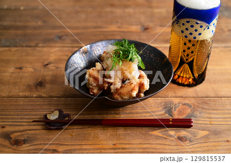 唐揚げおろしポン酢 129815537